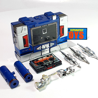 Transformers G1 SOUNDWAVE & BUZZSAW 100% COMPLETE 1984 Communicator set *READ*
