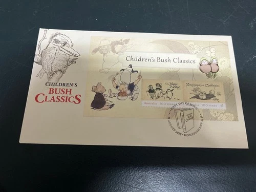 (16913) 20-10-2025 - Australia FDC cover  - 2018 - Children's Bush Classics m/s