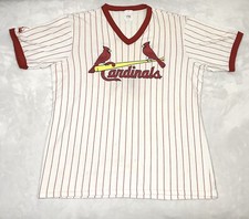 Vintage St Louis Cardinals Majestic Baseball T Shirt Made In USA Size 2XL