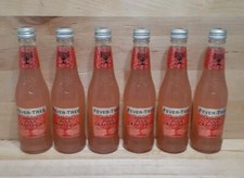 6 GLASS: PREMIUM FEVER TREE "PINK GRAPEFRUIT" INDIAN Tonic Water ALL NATURAL