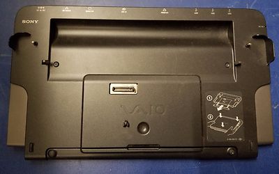 Sony Vaio VGP-PRS1 Ethernet (RJ-45) DVI Parallel (IEEE 1284) Dock Genuine Sony