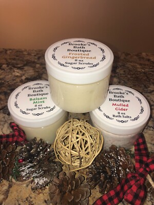 Organic Sugar Scrubs - Made in Ohio!