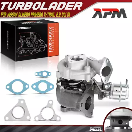Turbolader NISSAN X-TRAIL 2.2 Di 4x4 (T30)