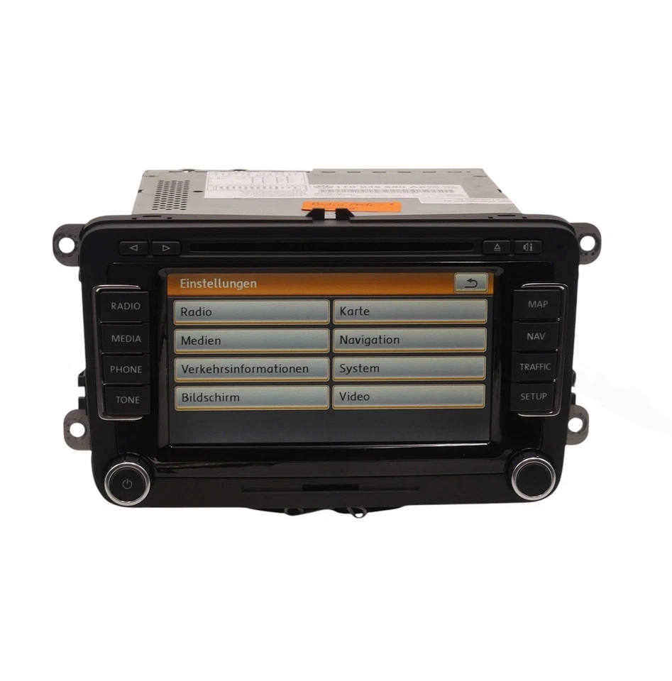 VW RNS 510 DVD Radio Navigation EU MAP V17 Touchscreen MP3 SD VW Caddy Touran - Bild 3 von 4