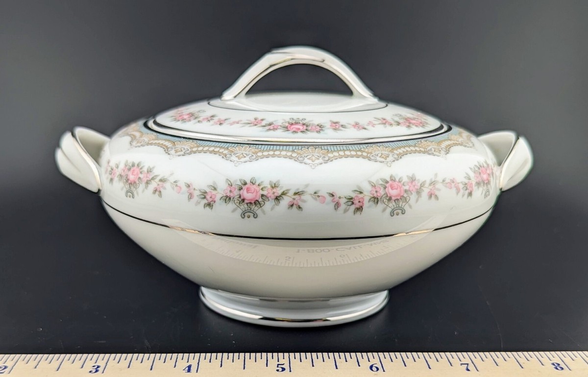 Vintage Noritake GLENWOOD 5770 Covered Sugar JAPAN EUC