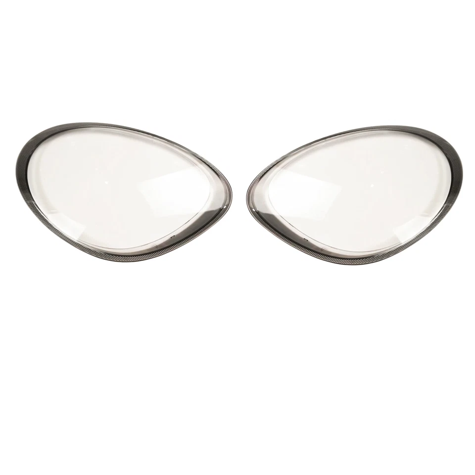 Cubierta de lente de faro izquierda y derecha para Porsche Boxster Cayman 987 2005-2008 Foto 4 de 4