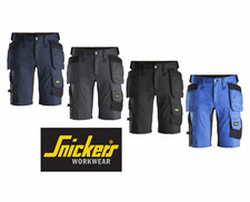 SNICKERS WORK SHORTS ALLROUNDWORK 6141 STRETCH HOLSTER POCKET SHORTS