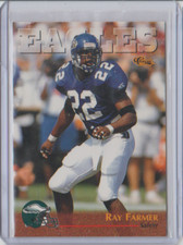 1996 Classic NFL Rookies #19 Ray Farmer Philadelphia Eagles Duke Blue Devils