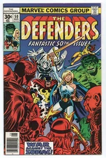 DEFENDERS 50 - MOON KNIGHT APP (BRONZE AGE 1977) - 7.5