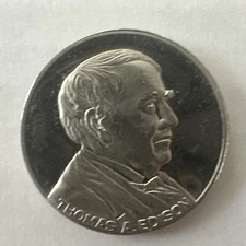 1947 Thomas Edison Centennial So-Called Half Dollar  UNC