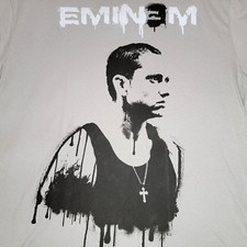 Vintage EMINEM Shirt GRAY Mens XL Slim Shady HIP HOP RAP BRAVADO Street NWOT