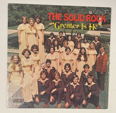The Solid Rock Greater Is He LP Vinyl Record Album | eBay