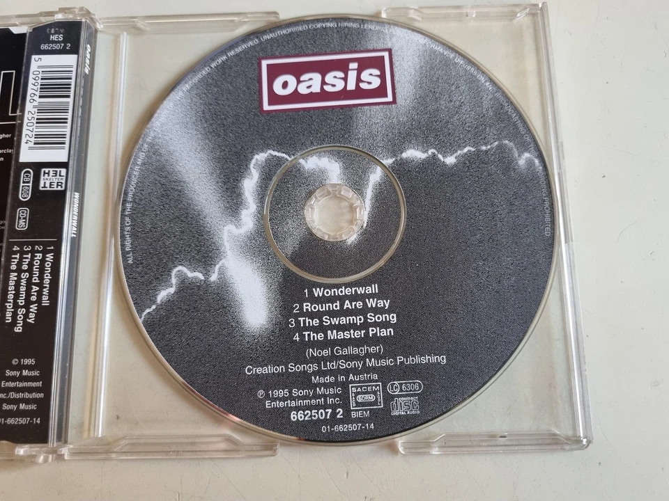 Oasis - Wonderwall CD Maxi Europe - Bild 3 von 3