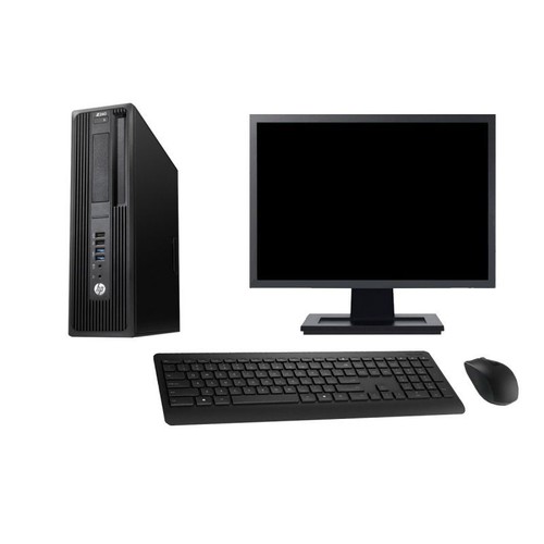 PC HP WorkStation Z240 SFF Ecran 22" G4400 RAM 8Go SSD 960Go Windows 10 Wifi - Photo 2/8
