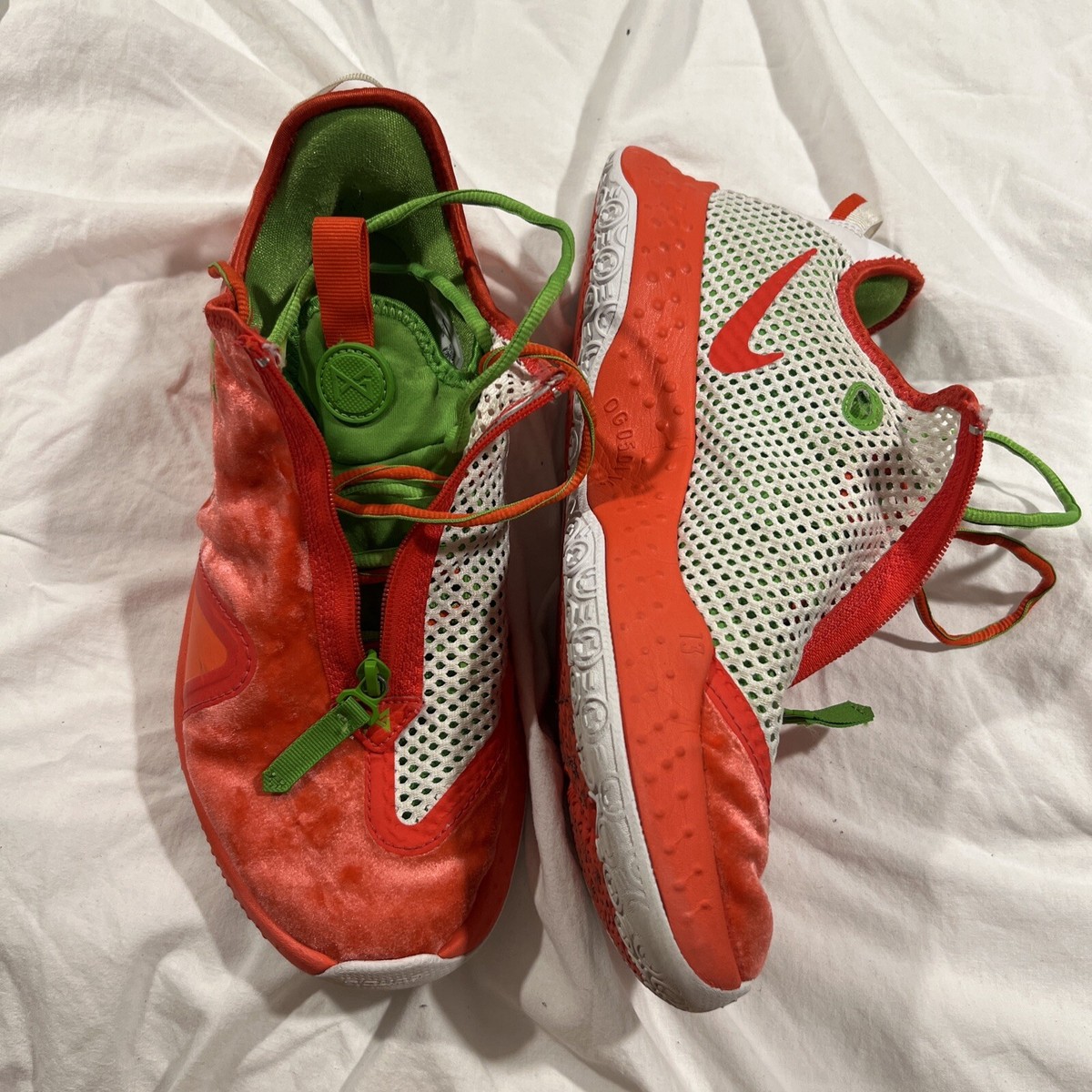 Nike PG 4 Brand new size 10.5 Amazon.com | Nike PG4 TB Unisex Shoes Size 9, Color: White  main image 4