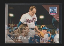 2019 Topps Nolan Ryan #150-10 150 Years of Professional Baseball Moments #/150