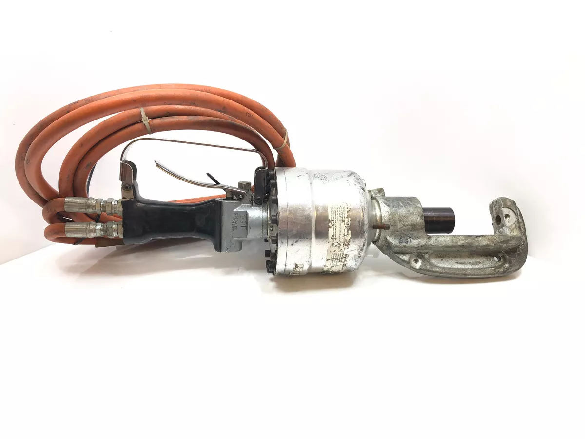 Fairmont Greenlee Textron LPK1550 Hydraulic Crimping Compression Tool with Hose