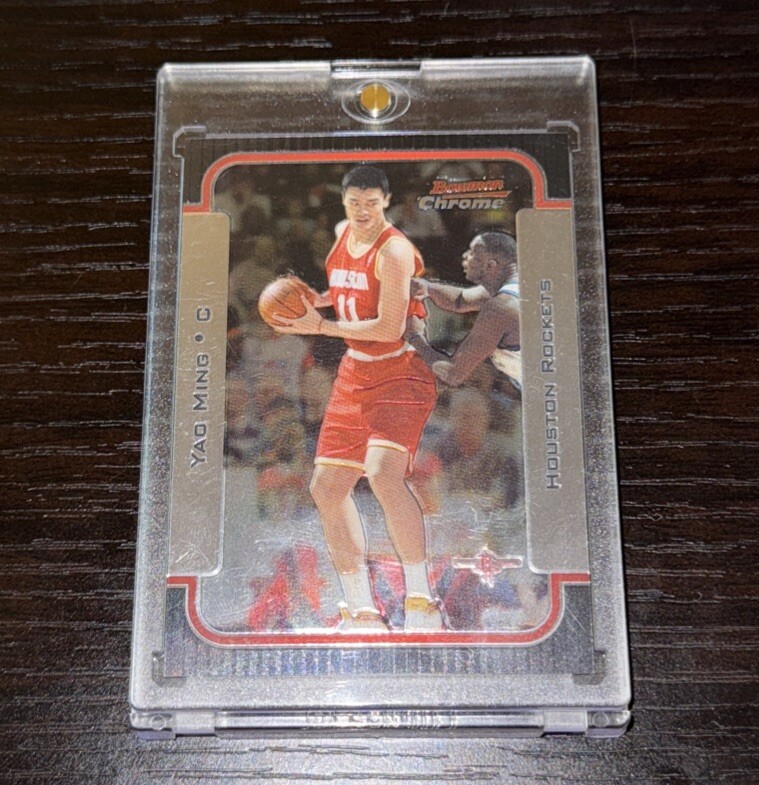 Yao Ming 2003 Bowman R. & S. Chrome Refractor #1