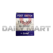 New In Box TEND TFS-305 Foot Switch 250VAC 6A