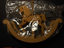 WOODEN ROCKING HORSE FOR THE CRAFTY PAINTER