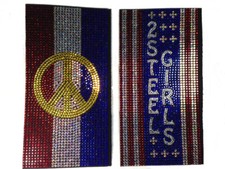 Custom 3 Color Wireless Rhinestone Bling Mic Sleeve To Your Specs By Blingcons