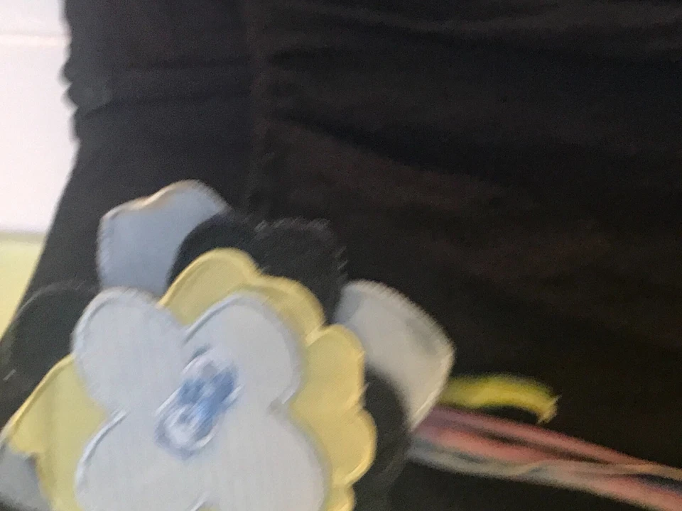 全新无标签 全新 128 7/8 3 年 Jottum SARISONU 海军蓝 旋转 连衣裙 女孩 荷兰! — 第 2/4 张图片