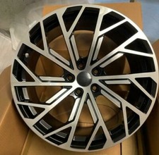 19"rs8 b bp alloy wheels audi/passat/q3/q7/q5/a4/a6/a5/a7/a8/vw + tyres