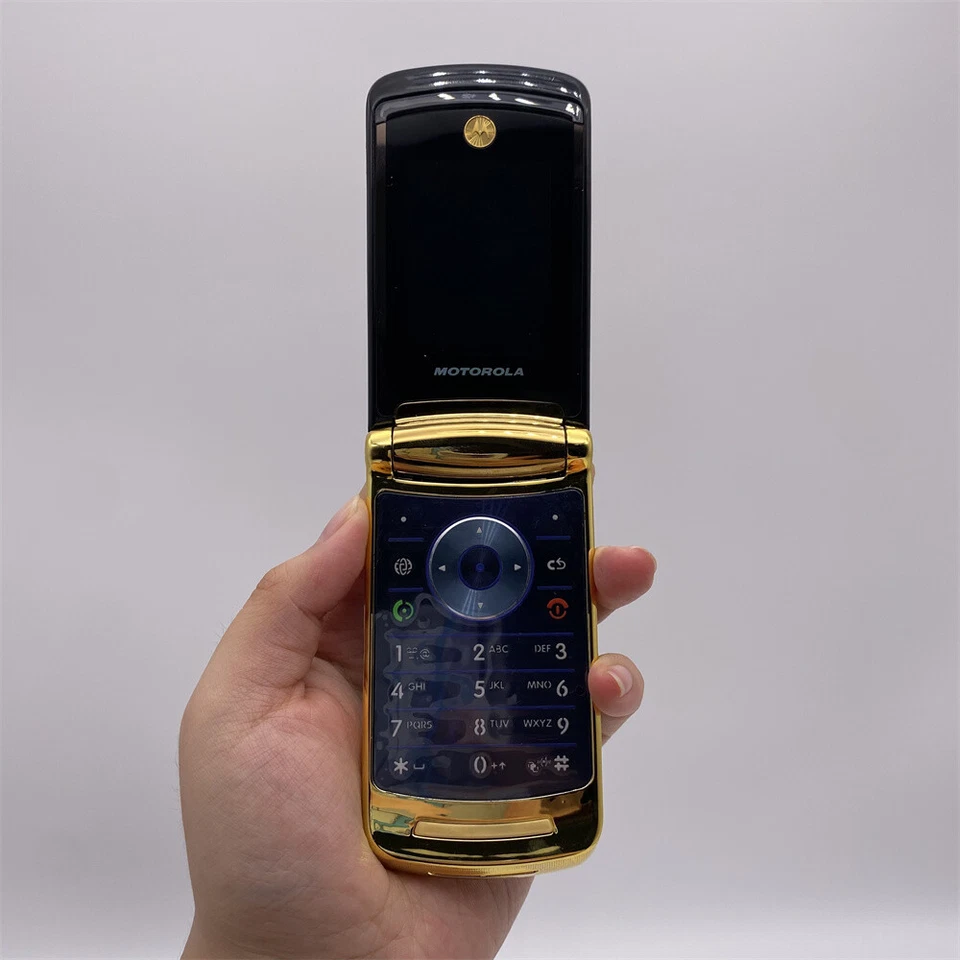 Motorola RAZR2 V8 GSM Unlocked Flip Phone 2MP MP3 Player Bluetooth 512MB/2GB - Image 4 of 4