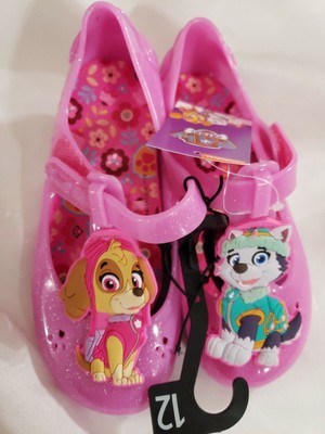 paw patrol jelly shoes