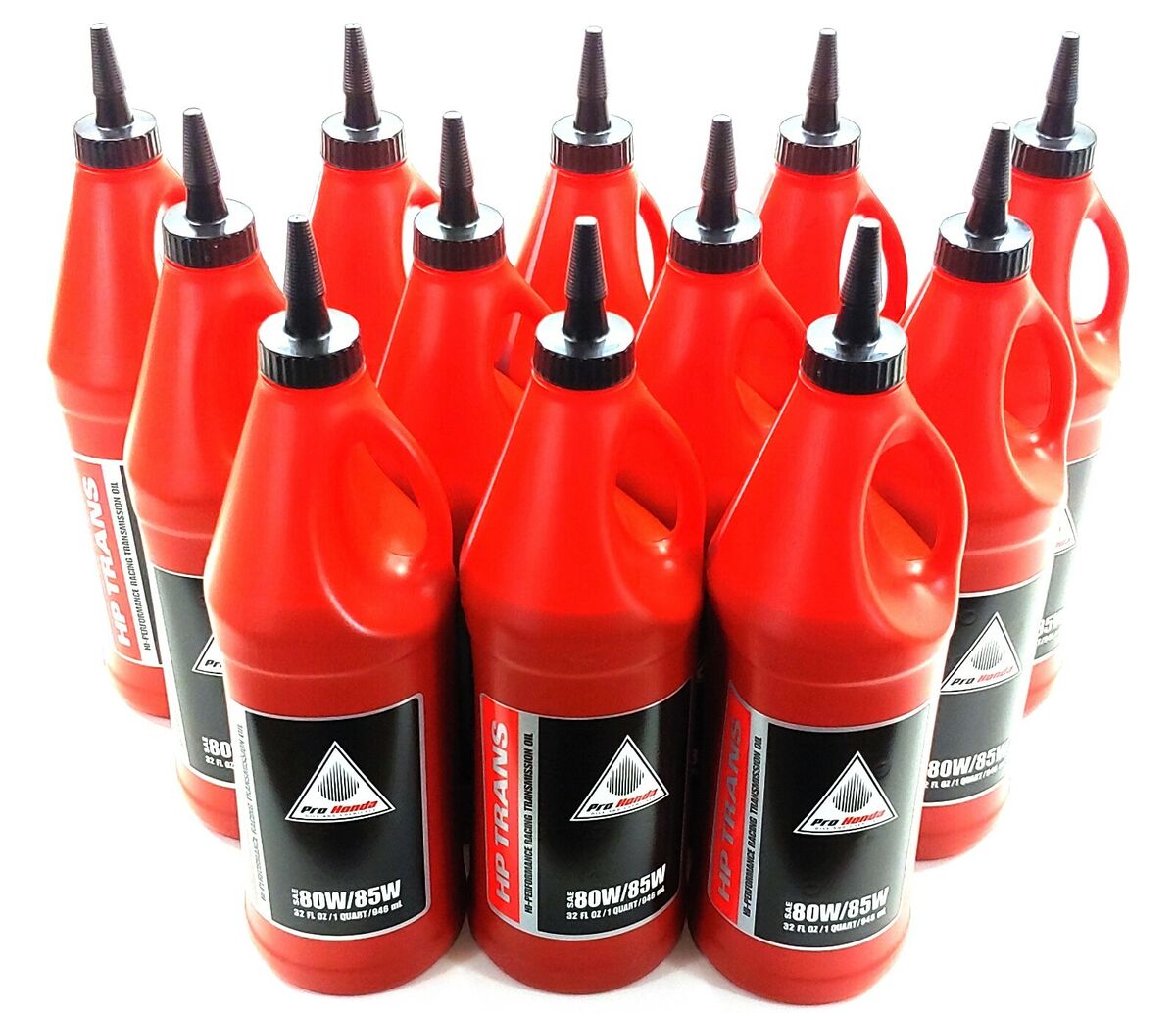 ケーナペルーPro. 12x Pro Honda 80w 85w HP Transmission Motorcycle Oil 12 Quarts - 1