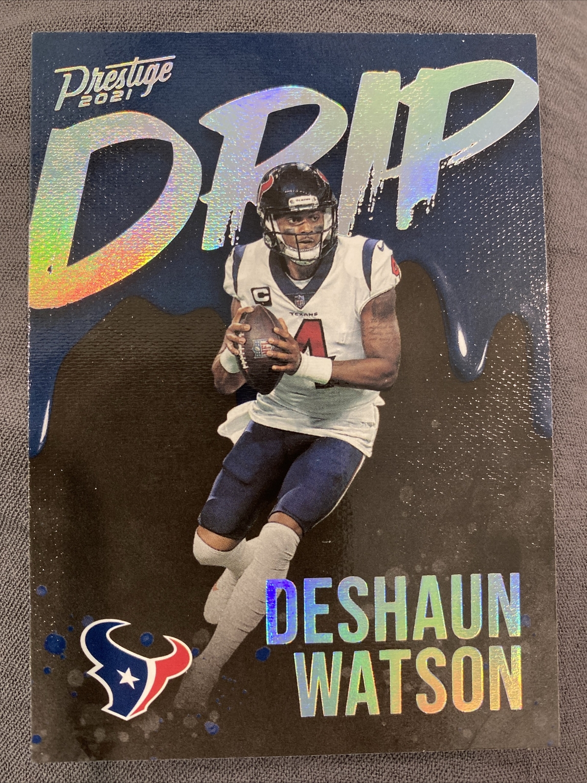Deshaun Watson 2021 Prestige DRIP Case Hit Insert Houston Texans SSP SP 🔥💎🏈