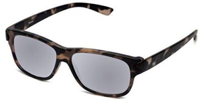 Calabria 4375T Tinted Reading Sunglasses w/Matching Case in Black Tortoise +4.00