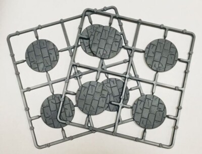 Renedra 40mm Stone Pattern Wargame Bases - SAGA, Fantasy, Historical