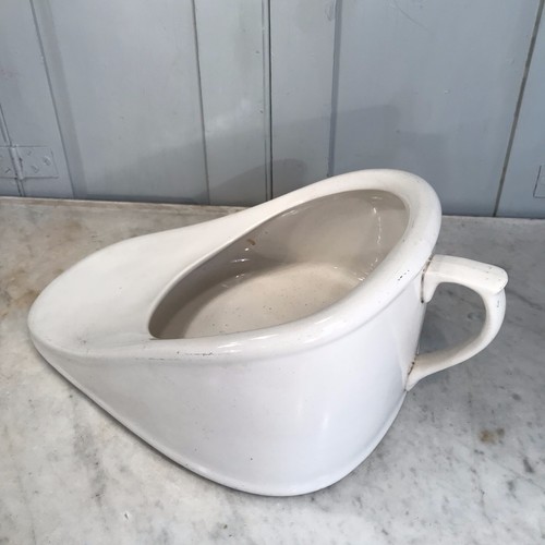 Antique Boots ceramic slipper bedpan or planter eBay