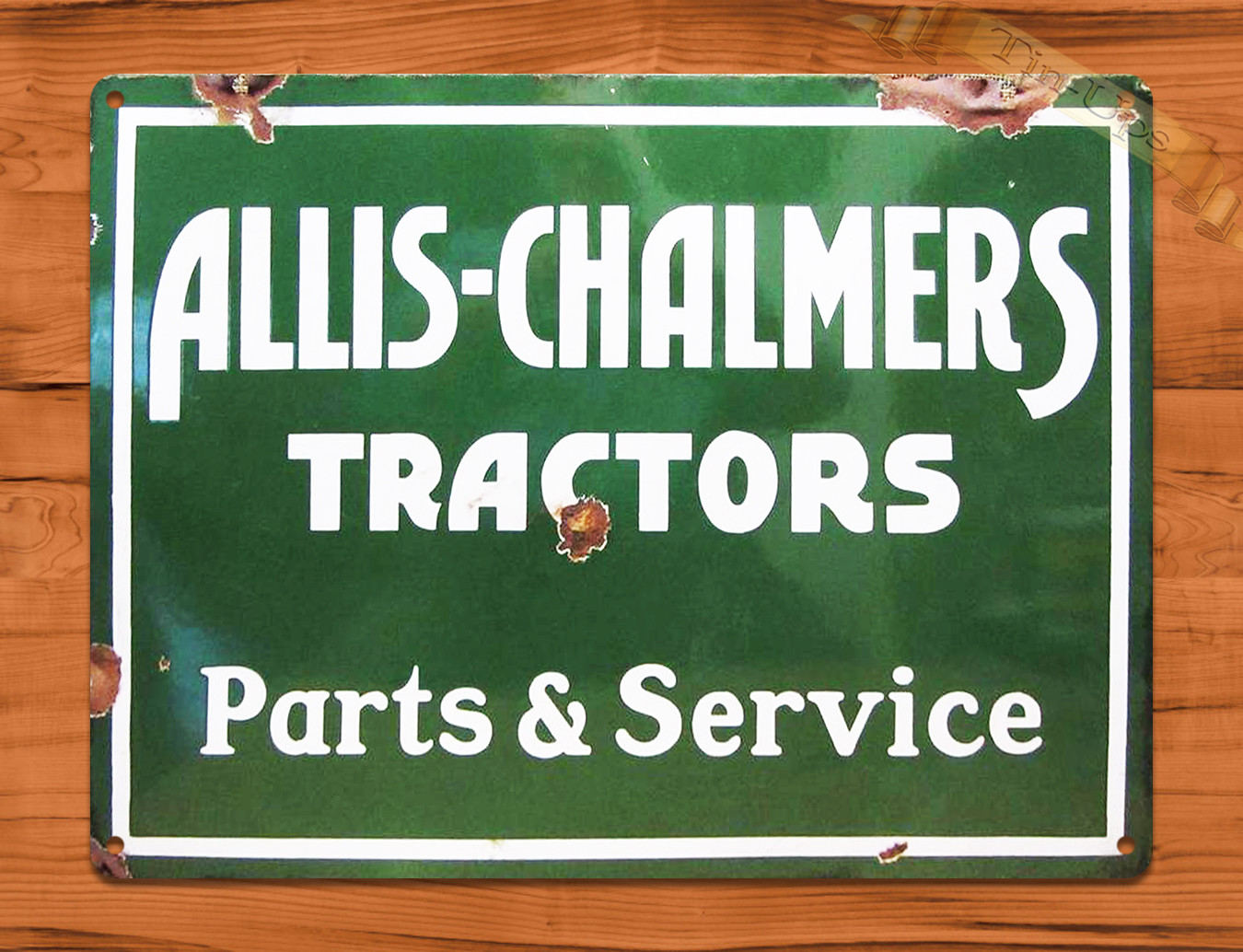 TIN SIGN "Hollis Chambers Tractors" Outdoors Mancave Wall Decor eBay