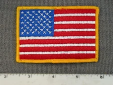 American Flag (~2-3/8" x 3-1/2"), special order for AAFES Store by Best Emb, new