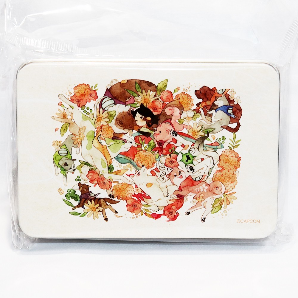 CAPCOM OKAMI 20th Collectible Tin Box with Memo Pads C Store L/E