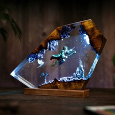 Harry Potter Epoxy Resin Led Lamp | Wizarding World Night Light Gift Decor
