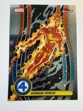 2026 Topps Finest Fantastic Four Common Human Torch #3