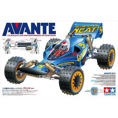 Tamiya Avante 2011 Reissue RC Buggy Kit 1/10 4WD Unassembled Collector Item