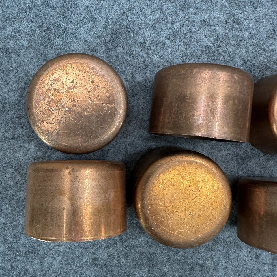 Nibco C617 2 Wrot Copper Cap 2" Tube Size Lot of 6 New Not Used - Image 2 of 4
