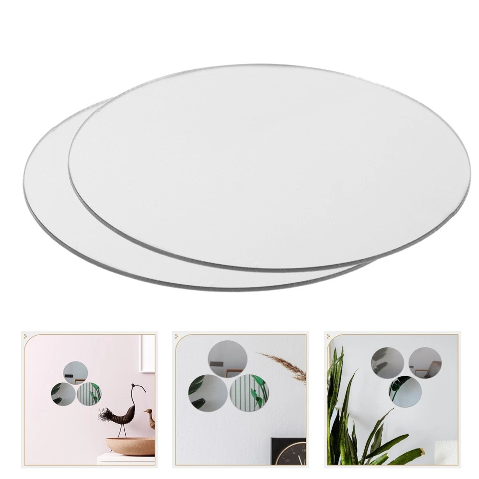 20 Stück Mini-Rundspiegel, klein: 8 cm, selbstklebender Spiegel – runde - Bild 2 von 4