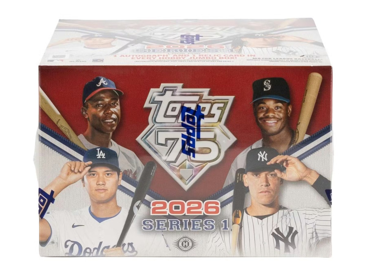 2026 Topps Series 1 Baseball Hobby Jumbo Box | eBay