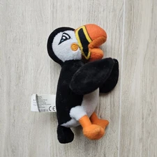 Icelandair Airlines Mascot Puffin Mini Plush 4" Stuffed Animal, Flight Airplane
