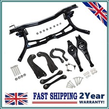 Fits VW Golf 5 6 Rear Subframe Crossmember Suspension Control Arm Roll Bar Kit