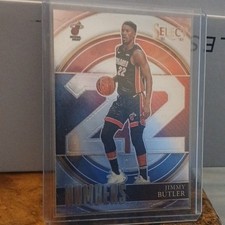 Panini 2021-22 Select Jimmy Butler Miami Heat Numbers Insert #16 Card