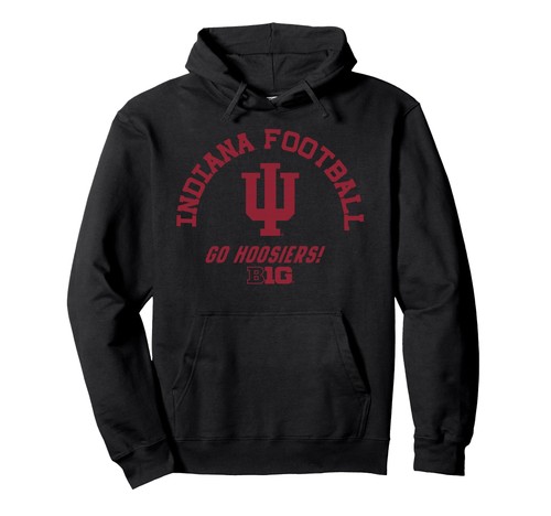 Indiana Hoosiers Big 10 Football Officially Licensed Pullover Hoodie