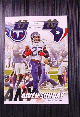 2023 Panini Prestige - Any Given Sunday Derrick Henry #AGS-8