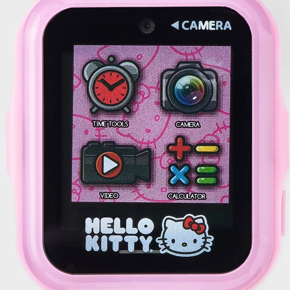 Girls' Hello Kitty Light Up Interactive Watch - Pink - Image 3 of 3