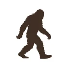Bigfoot big foot Vinyl Decal Window SUV Laptop Sasquatch Sticker
